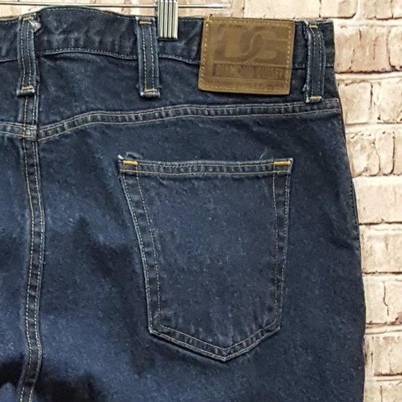 Diamond Gusset Jeans Size 44X33 EUC - Picture 12 of 14